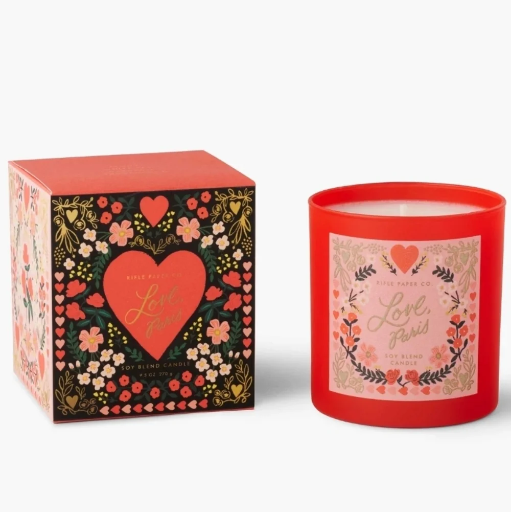 ❤️BUY 2 GET 1 FREE Love,  Paris 9.5 oz Candle, Retail $38.00 USD